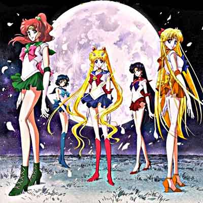 sailor moon top anime