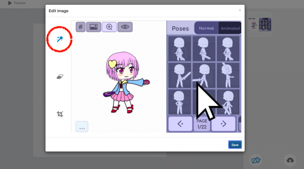 How to edit your Gacha Characters